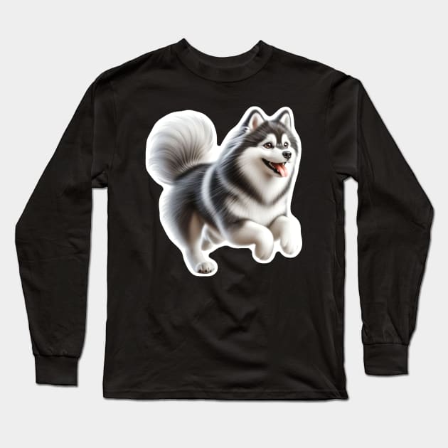 Klee Kai Long Sleeve T-Shirt by millersye